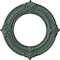 Ekena Millwork Benson Ceiling Medallion (Fits Canopies up to 6 1/8"), 11 1/8"OD x 6 1/8"ID x 5/8"P, Cloud Burst CM11BNCBF - alternate 1
